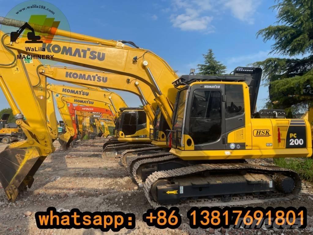 Komatsu PC 200 8N Beltegraver