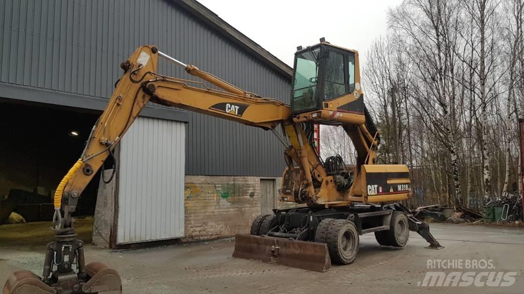 CAT M 318 Gravemaskiner for avfallshåndtering