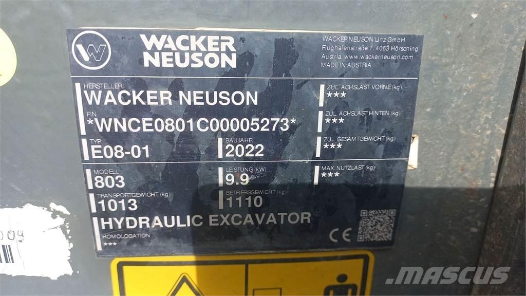 Wacker Neuson 803 Beltegraver