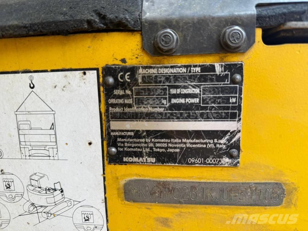 Komatsu PC 138 US-11 Beltegraver