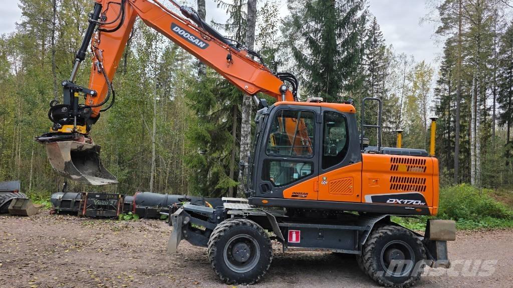 Doosan DX 170 W Hjulgravere