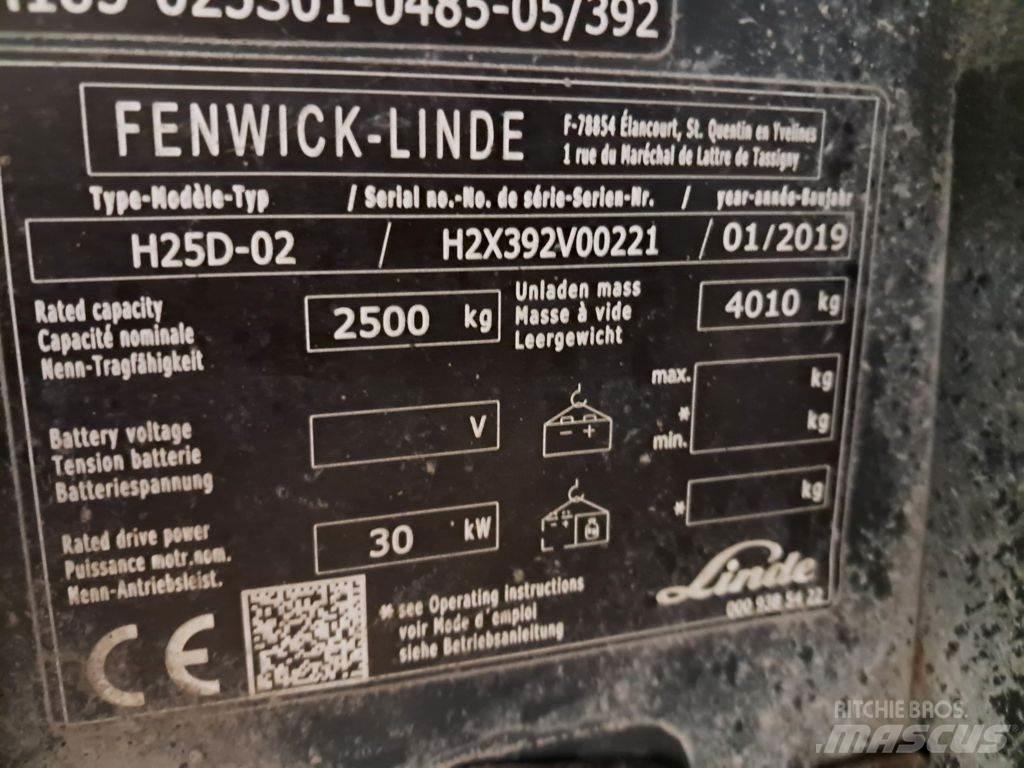 Linde H25D-02 Diesel Trucker