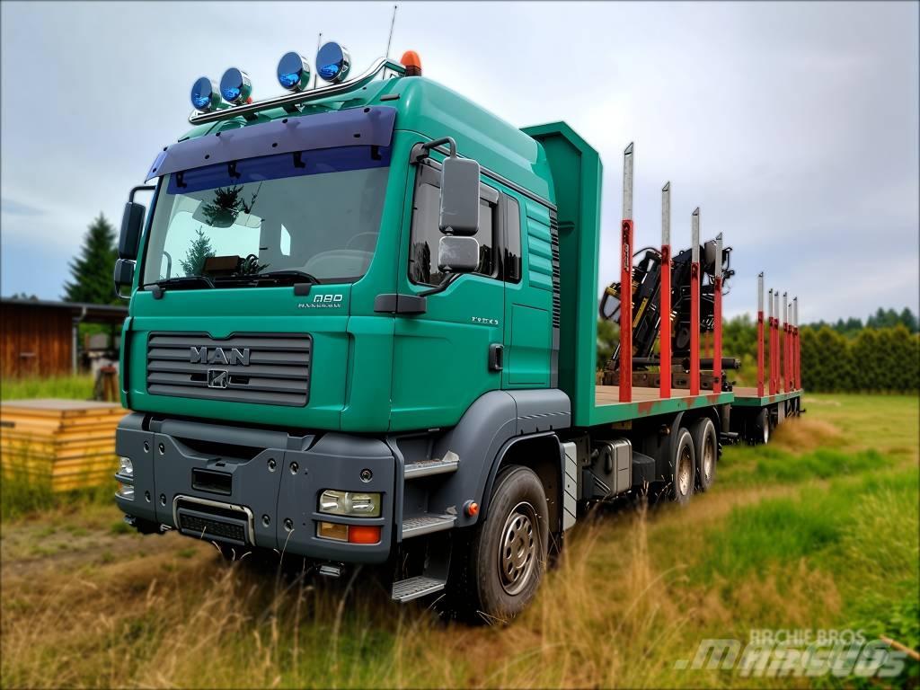 MAN TGA 33.430 Tømmerbiler