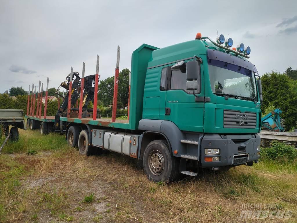 MAN TGA 33.430 Tømmerbiler