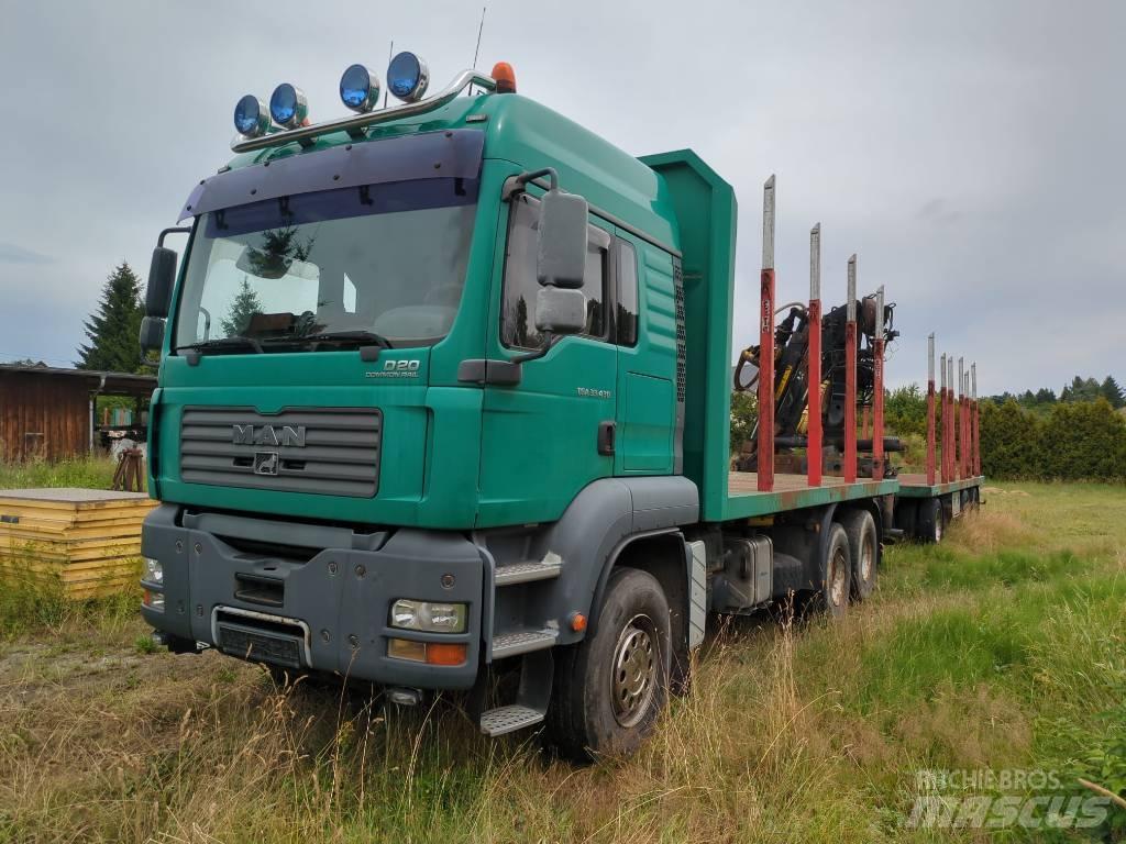 MAN TGA 33.430 Tømmerbiler