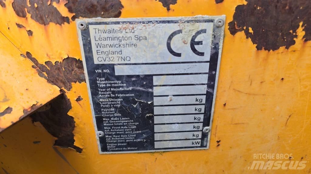 Thwaites 3 ton Mini dumpere