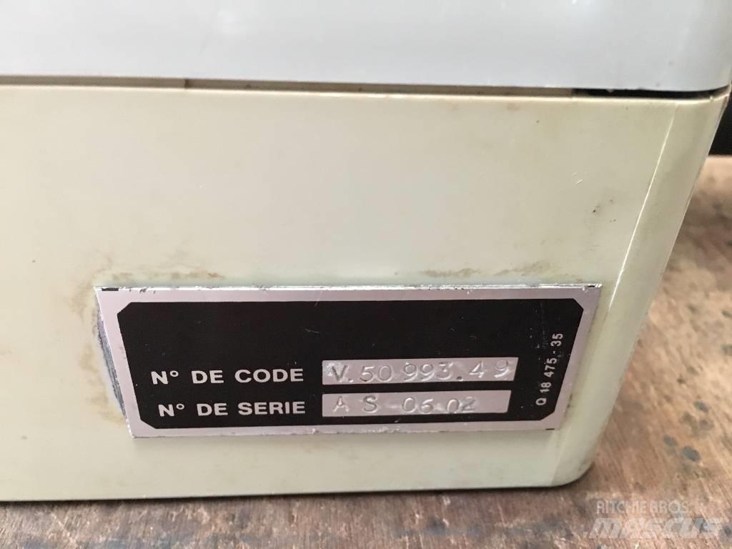 Potain 643A/D Kran deler og utstyr