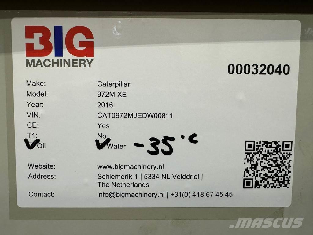 CAT 972M XE Hjullastere