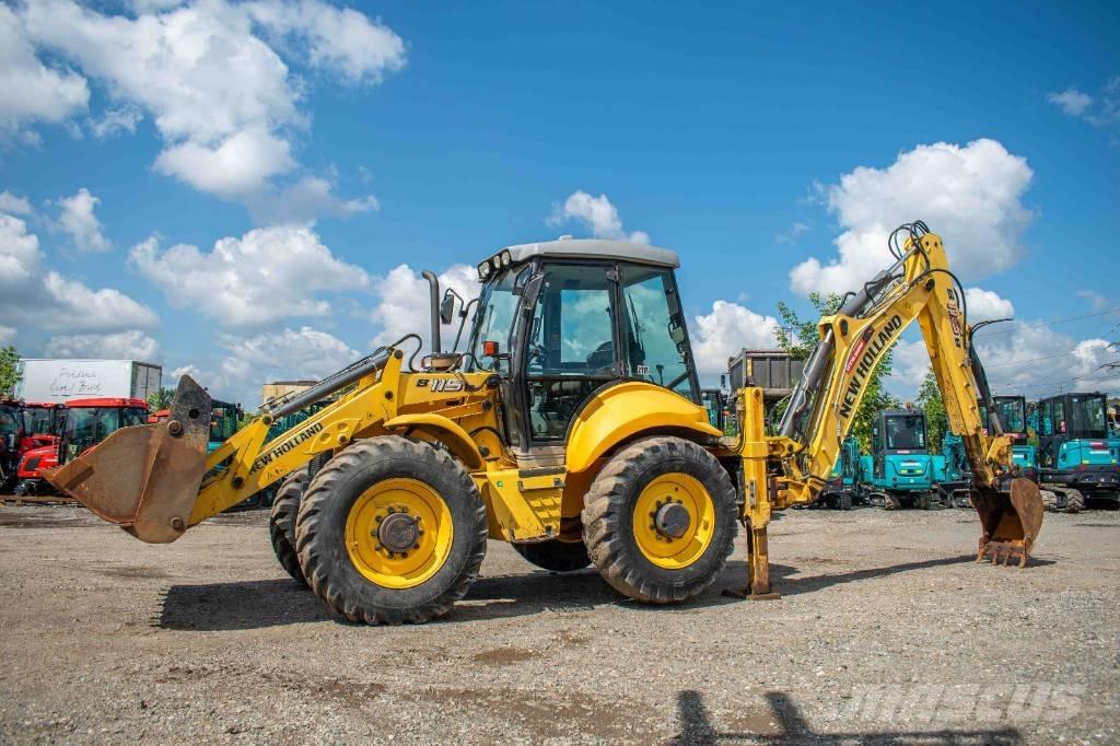 New Holland 115 Traktorgravere