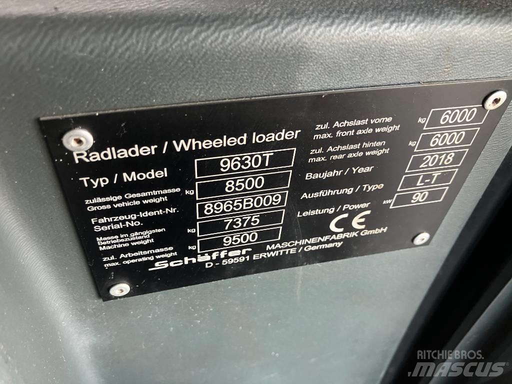 Schäffer 9630T Teleskoplastere for Landbruk