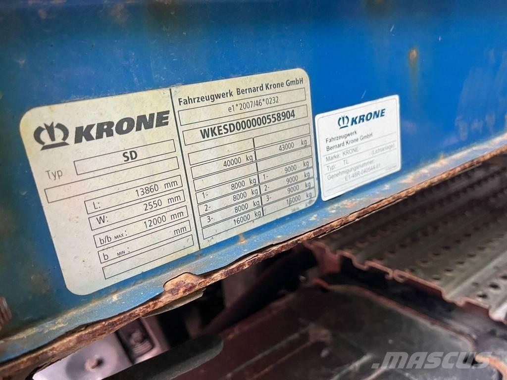 Krone SD Gardintrailer
