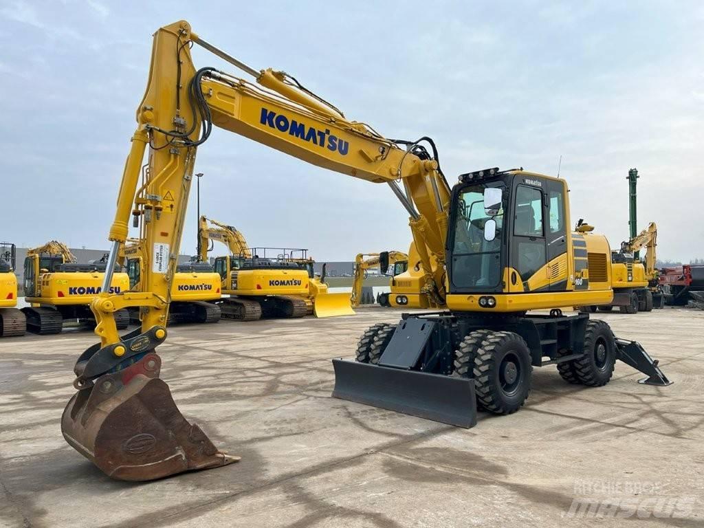 Komatsu PW160-11 Hjulgravere