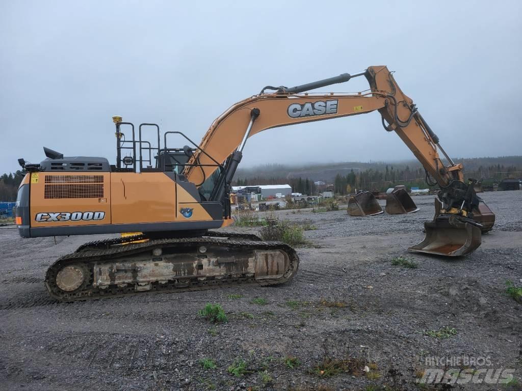 CASE CX 300 D Beltegraver