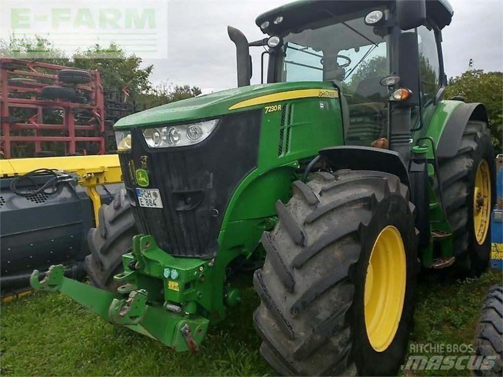 John Deere 7230r Traktorer