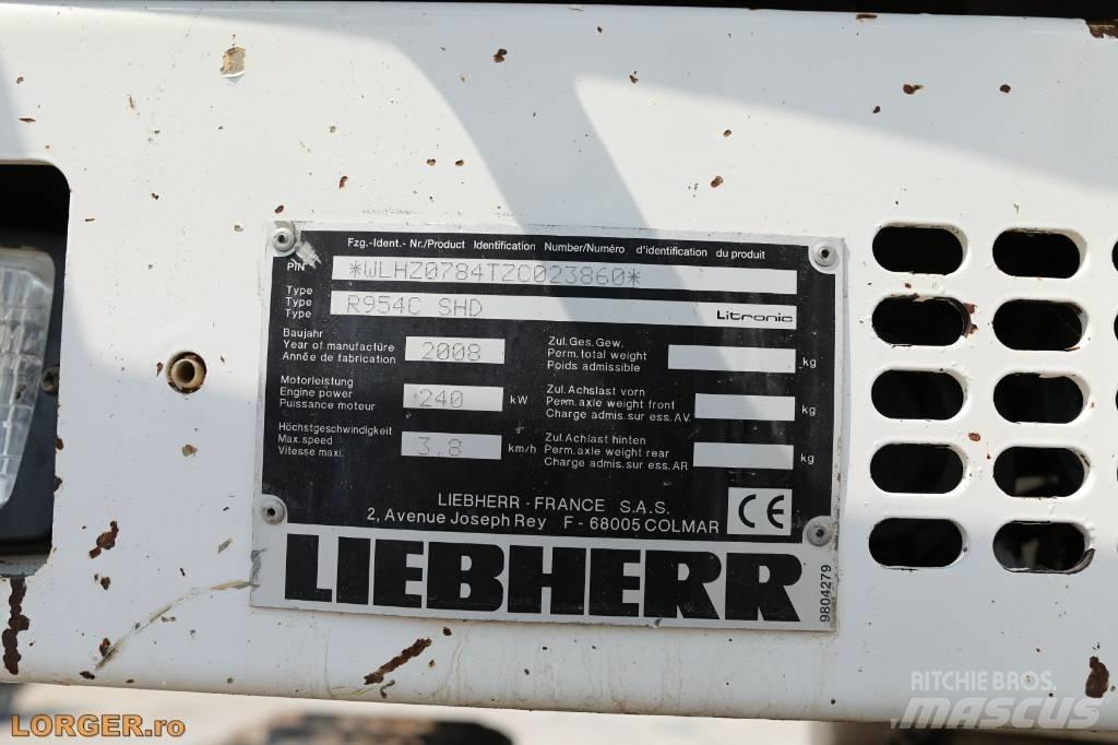 Liebherr R954 C SHD Beltegraver