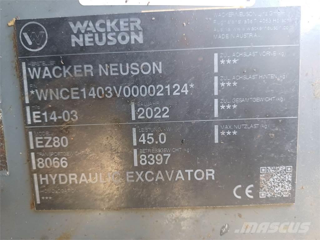 Wacker Neuson EZ80 Beltegraver
