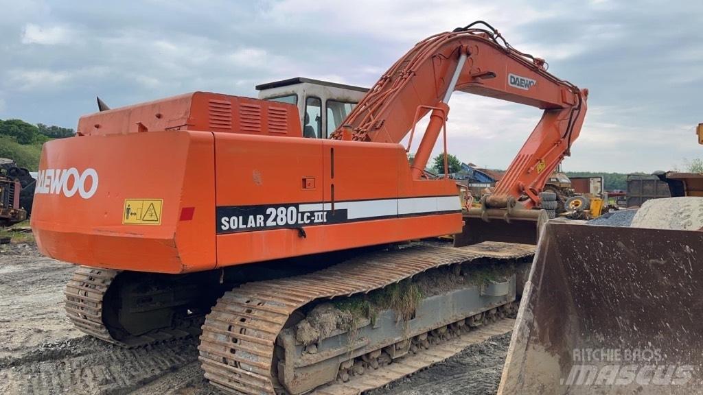 Daewoo Solar 280 III Beltegraver