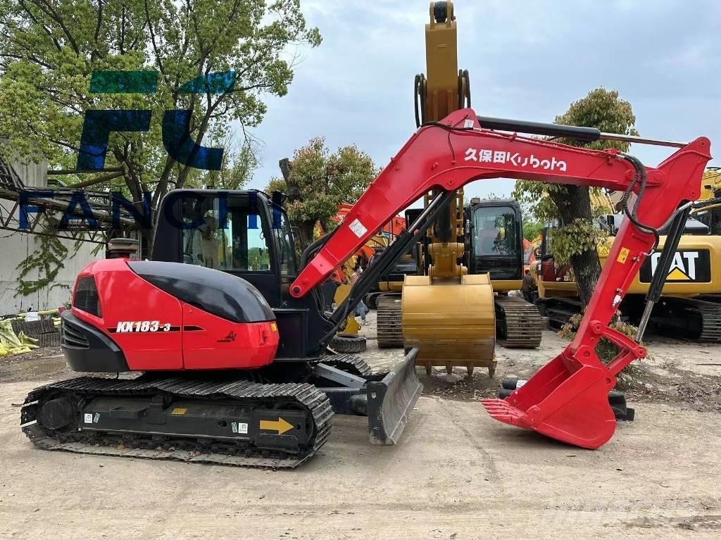 Kubota kx183 Beltegraver