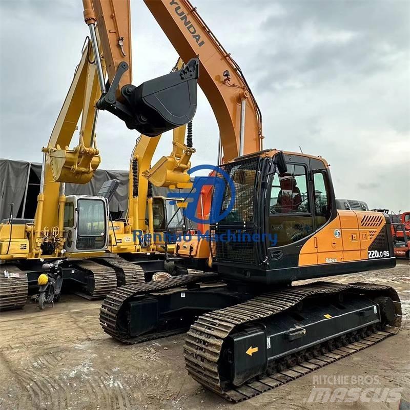 Hyundai R220LC-9S Beltegraver