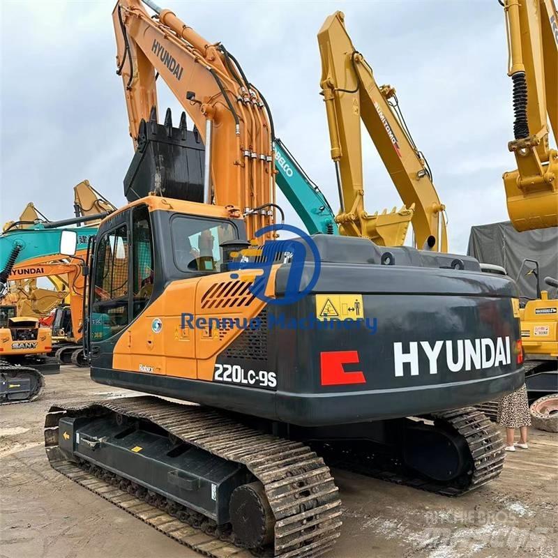 Hyundai R220LC-9S Beltegraver