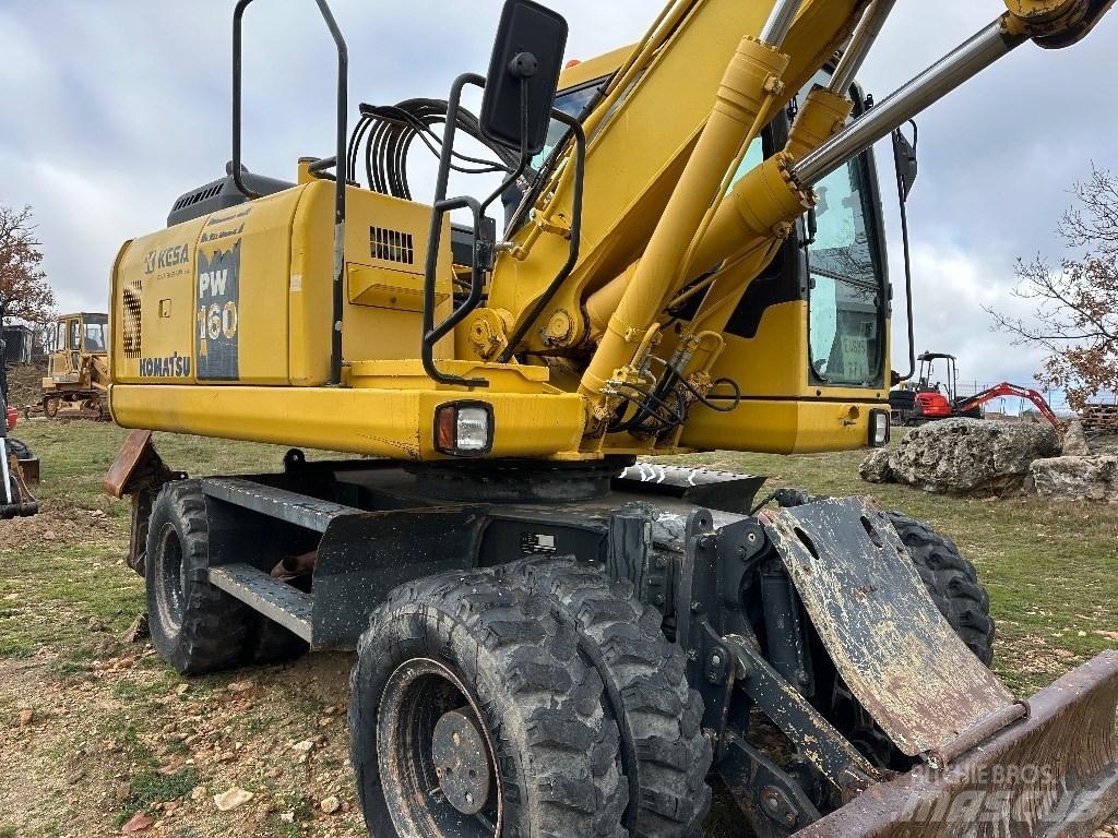 Komatsu PW 160-7E0 Hjulgravere
