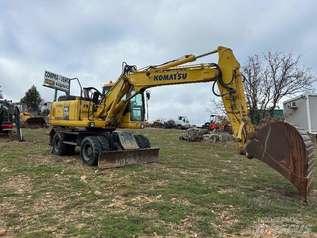 Komatsu PW 160-7E0 Hjulgravere