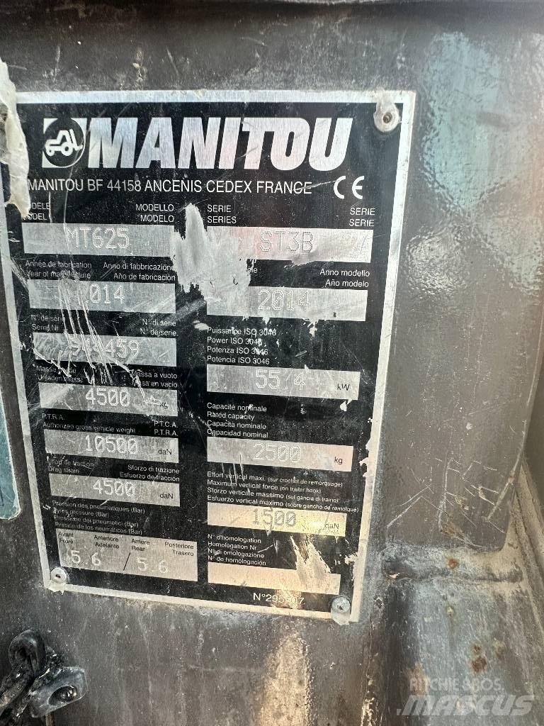 Manitou MT 625 Teleskoplastere
