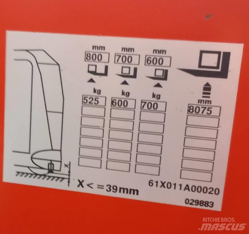 Linde K 011 Skyvemasttruck