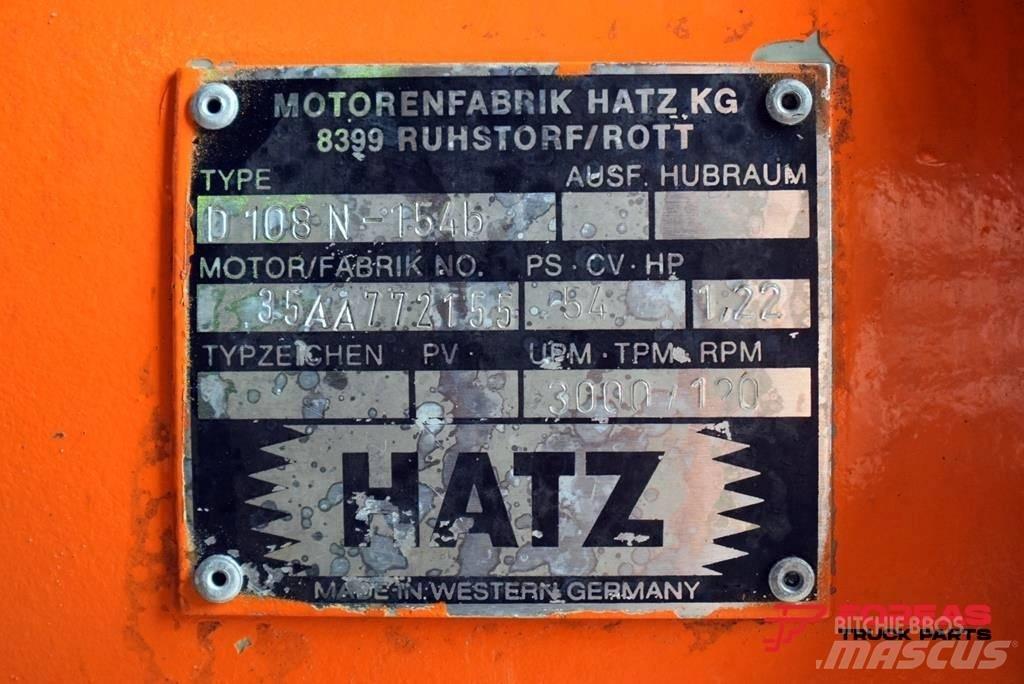 Hatz D 108 N - 154b Bensin Generatorer