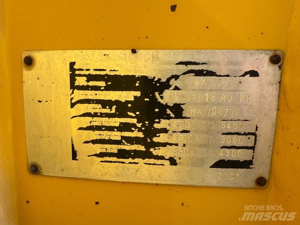 Komatsu WA 75 Hjullastere