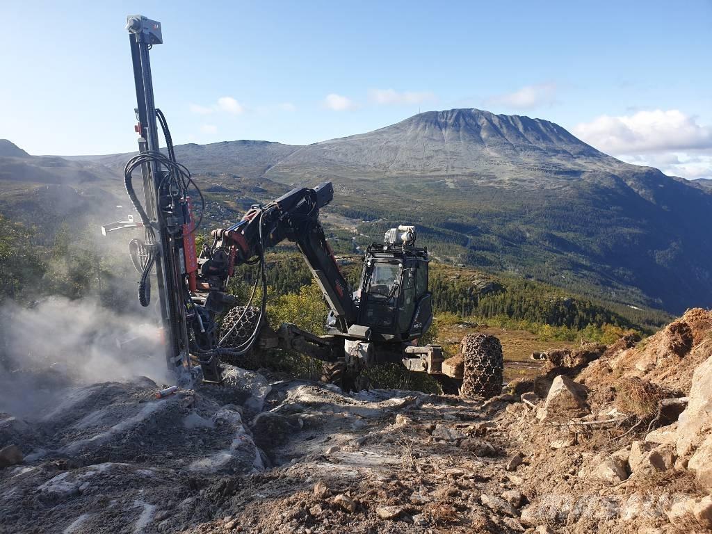 Menzi Muck M540 Spesialtilpassede gravemaskiner