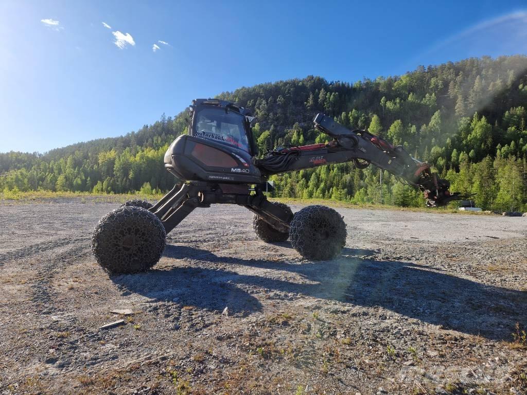 Menzi Muck M540 Spesialtilpassede gravemaskiner