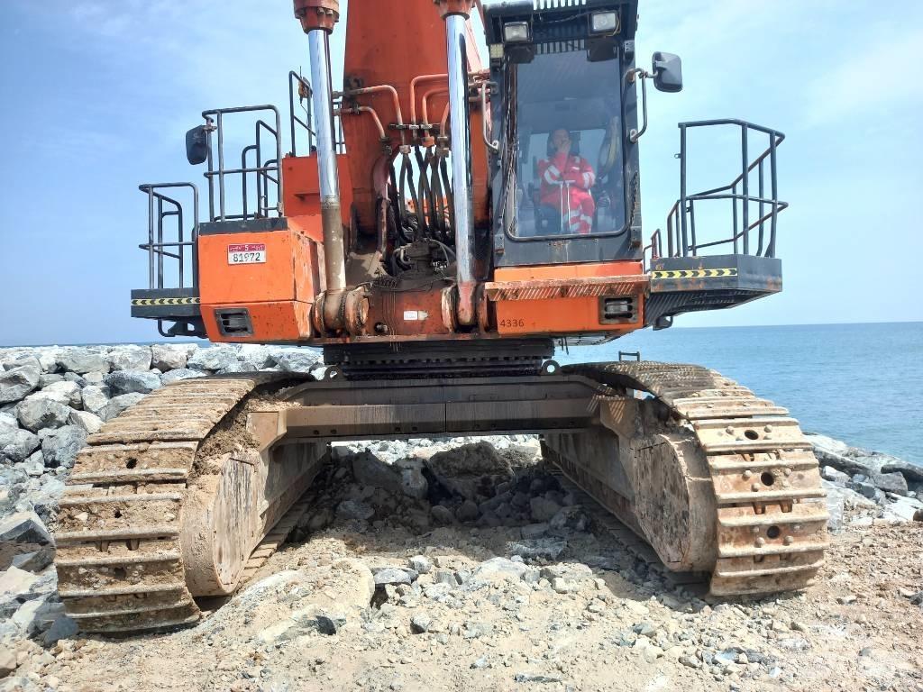 Hitachi EX 1200-6 Gravemaskiner med lang bom