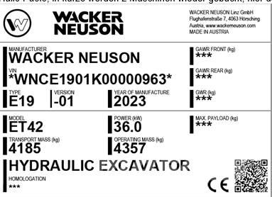 Wacker Neuson ET42 Beltegraver