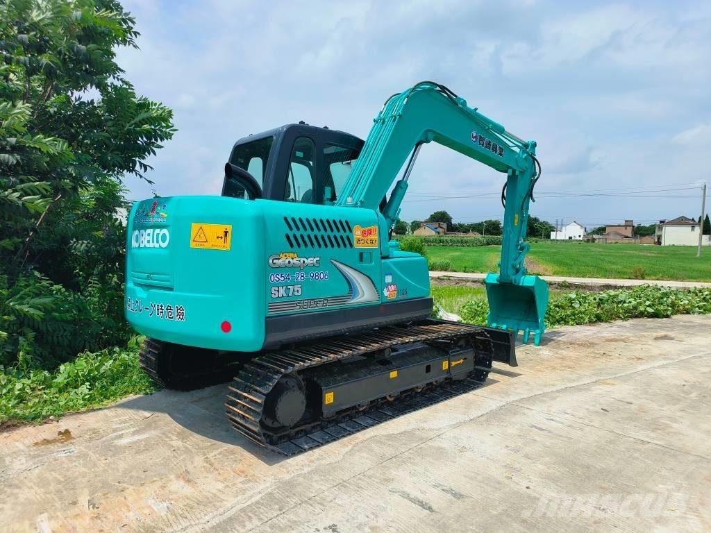 Kobelco SK 75 Beltegraver