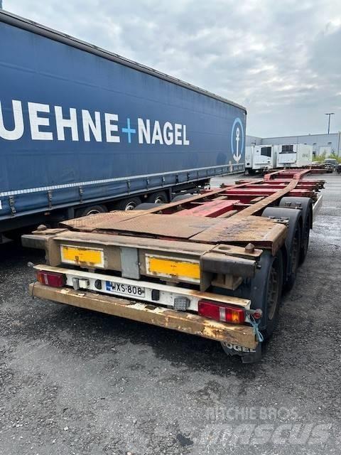Kögel SW 24 WXS-808 Containerchassis Semitrailere