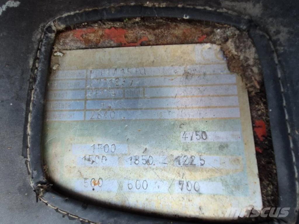 Nissan pd01a15po Propan trucker