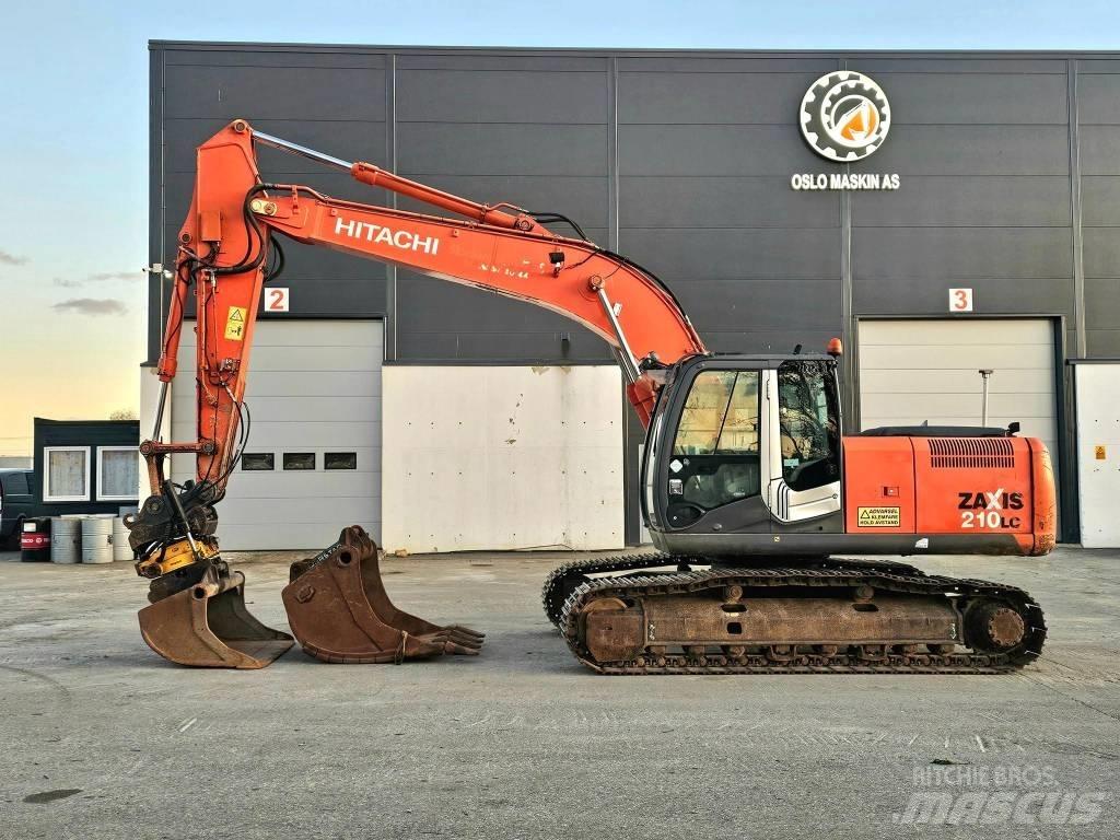 Hitachi ZX 210 LC-3 Beltegraver