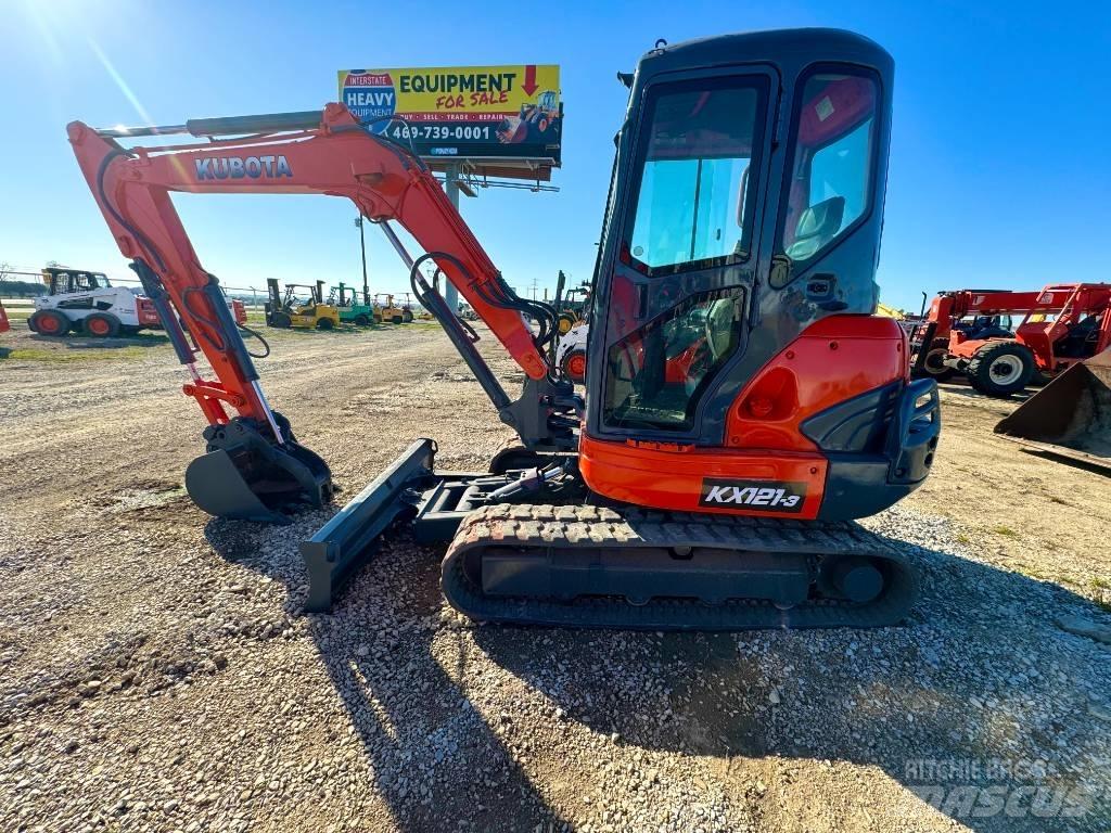 Kubota KX 121-3 Beltegraver