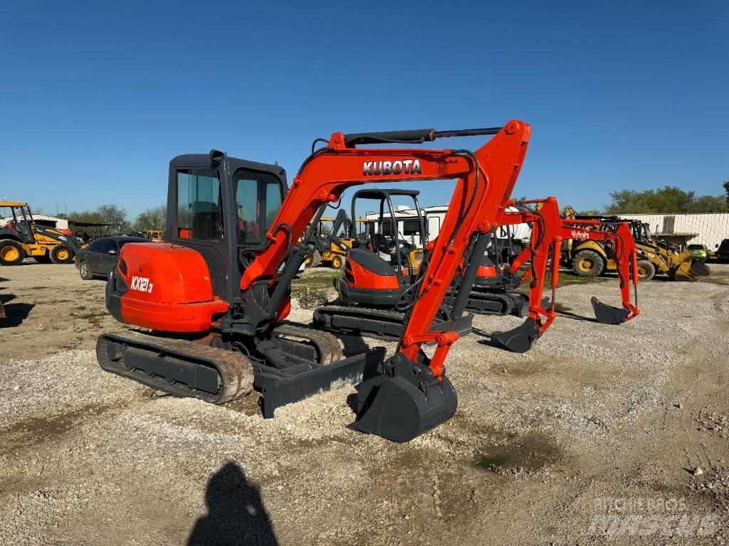 Kubota KX 121-3 Beltegraver