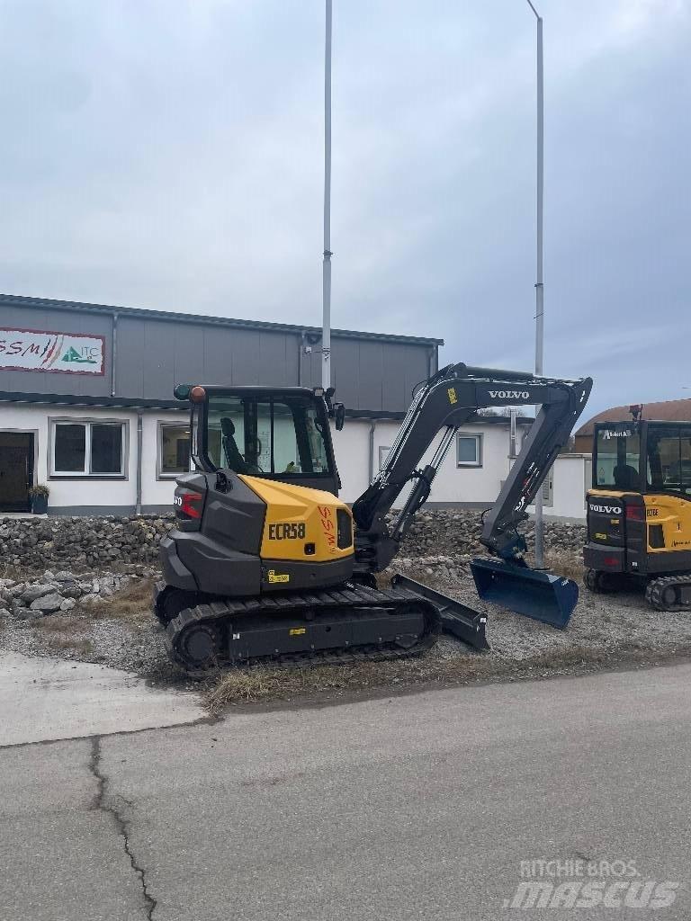 Volvo ECR 58 F Minigravere <7t