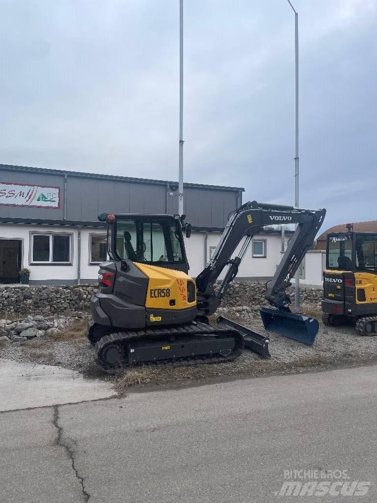 Volvo ECR 58 F Minigravere <7t