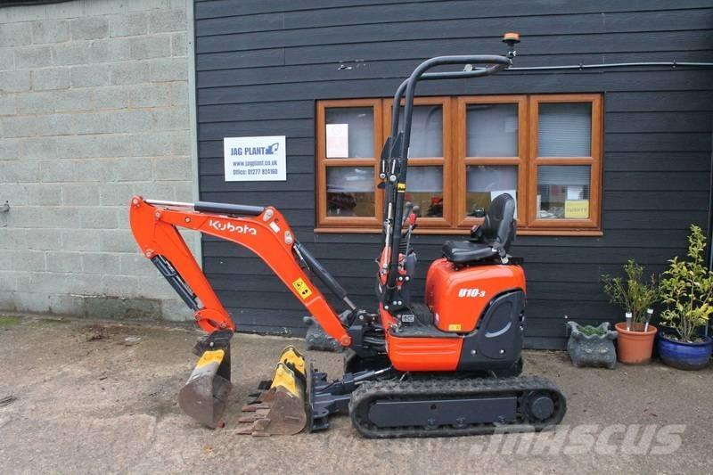 Kubota U 10-3 Minigravere <7t