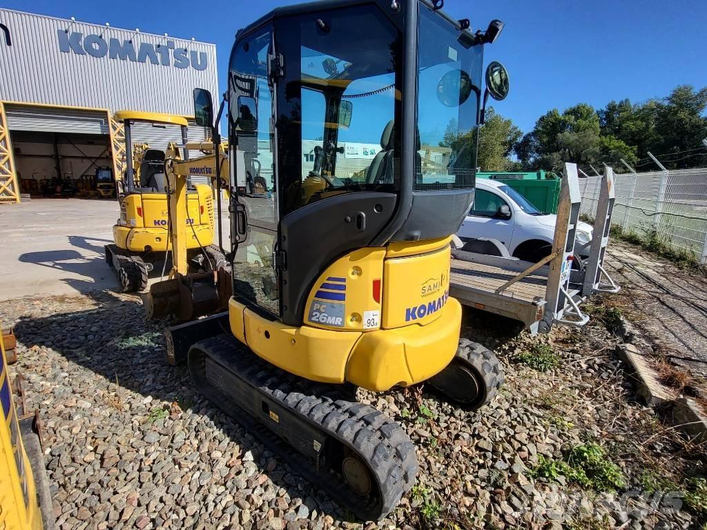 Komatsu PC26MR-5 Minigravere <7t