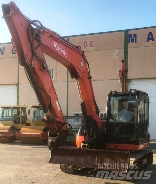 Kubota KX 080-4 Midigravere 7 - 12t