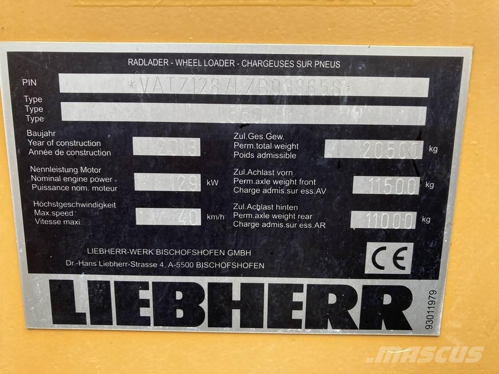 Liebherr L 550 Hjullastere