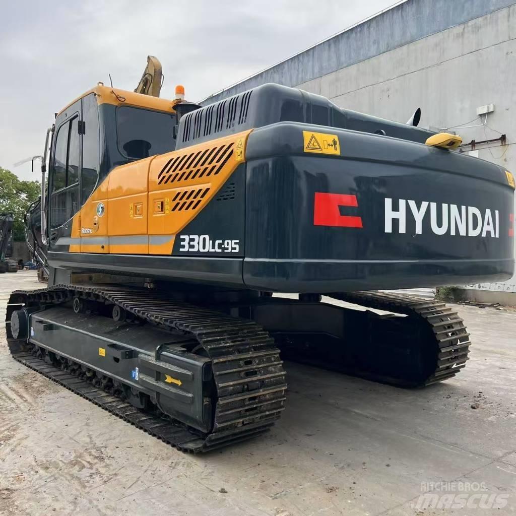 Hyundai R330LC Beltegraver