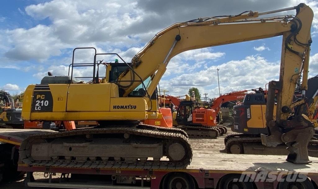 Komatsu PC 210 LC Beltegraver