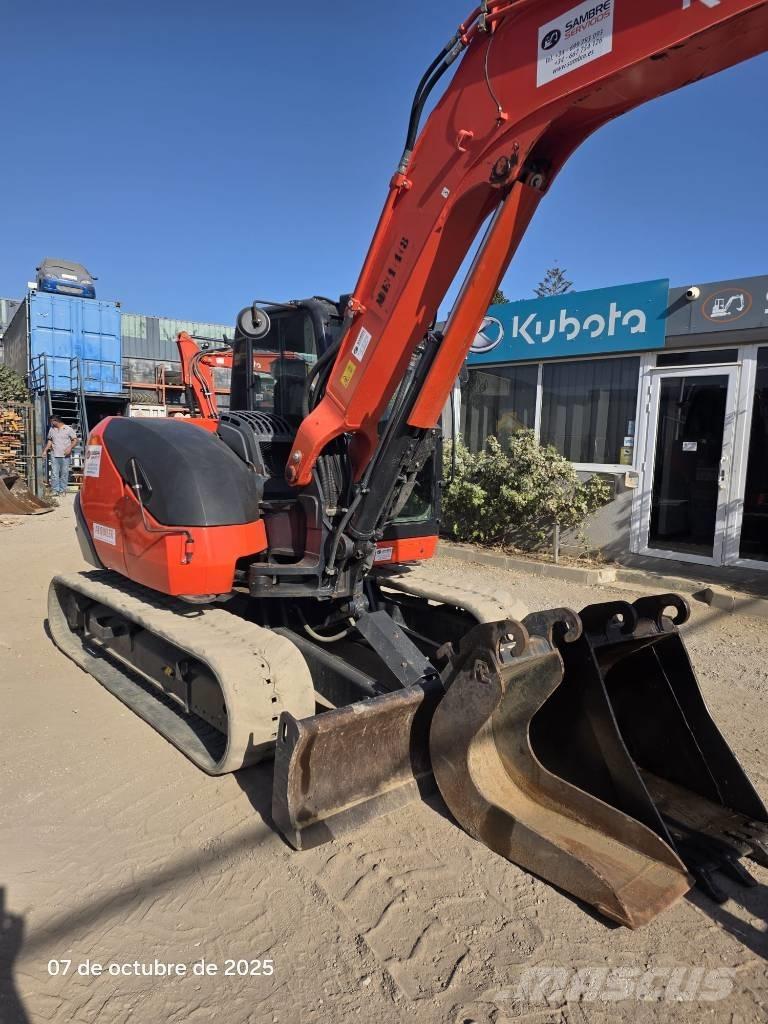 Kubota KX 080-4a2 Midigravere 7 - 12t