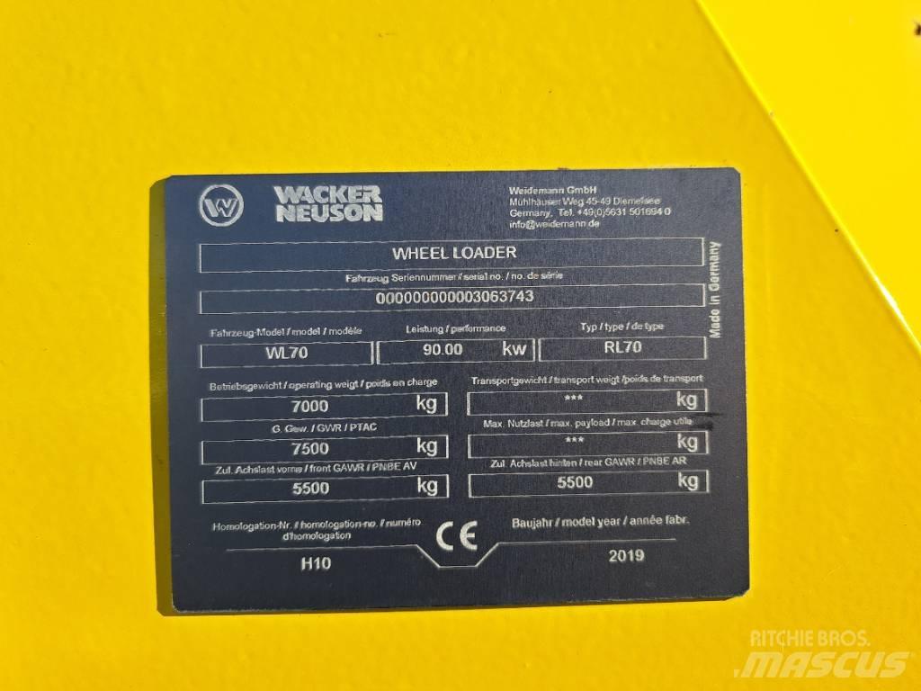 Wacker Neuson WL70 Hjullastere